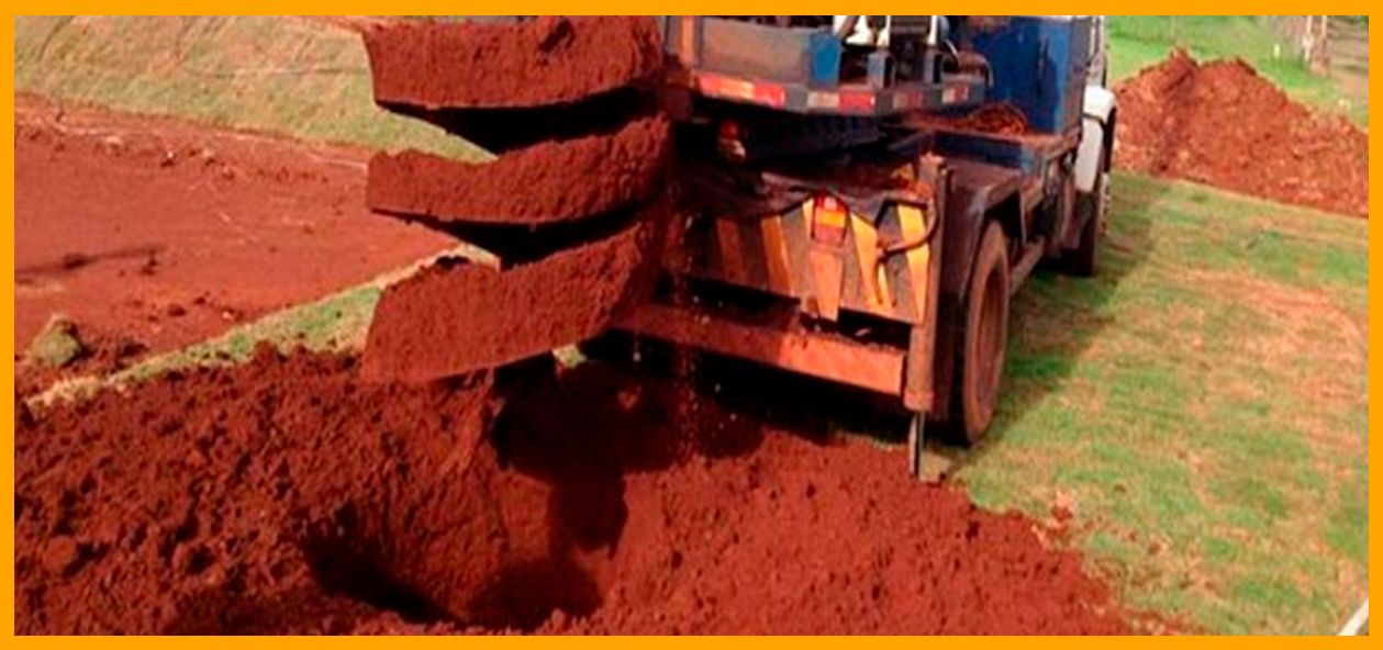 Foto de estaca escavada, técnica de fundação utilizada em construções, realizada pela MAF - Fundações.